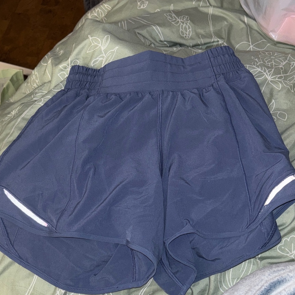 Lululemon Athletica Deep Blue Athletic Shorts